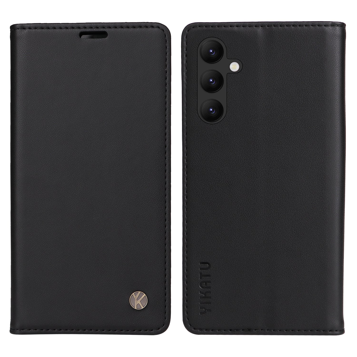 YIKATU YK-001 til Samsung Galaxy A24 4G PU læder flip cover pungtelefon etui med stativ YIKATU YK-001 til Samsung Galaxy A24 4G PU læder flip cover pungtelefon etui med stativ